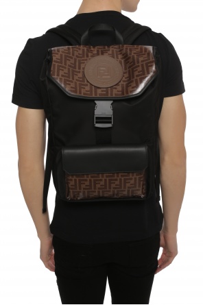 Backpack with a printed logo, zdjęcie 2 Backpack with a printed logo od Fendi